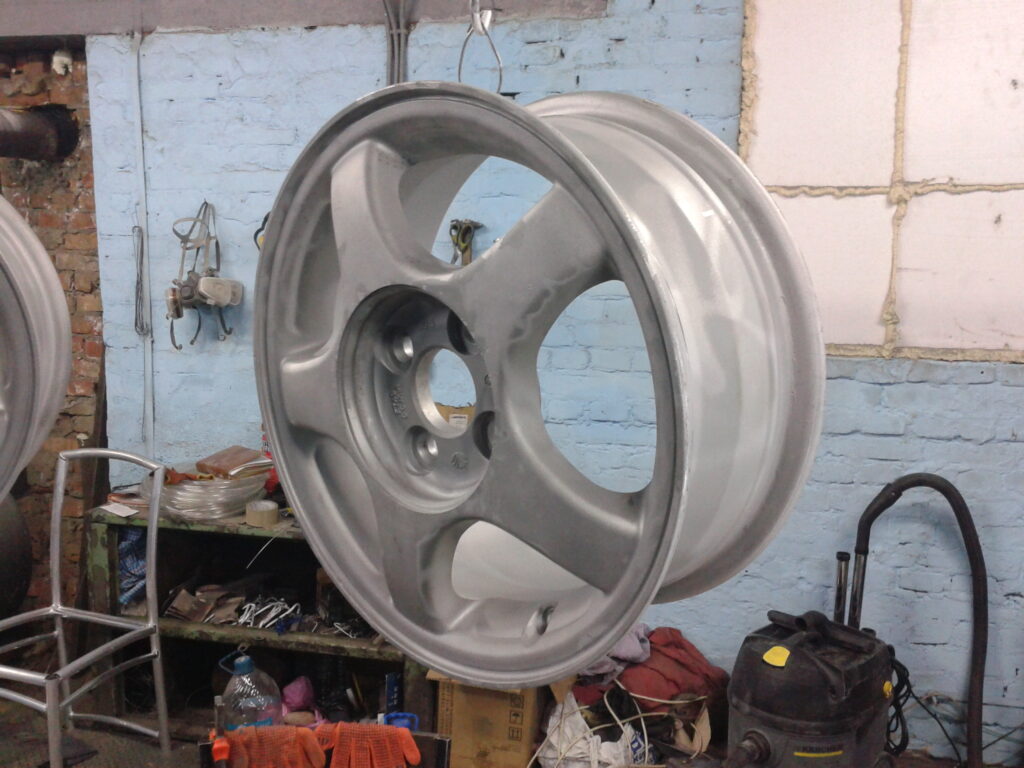 порошкове фарбування дисків